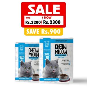 Pack of 2 Cheow Meoow Cat Food